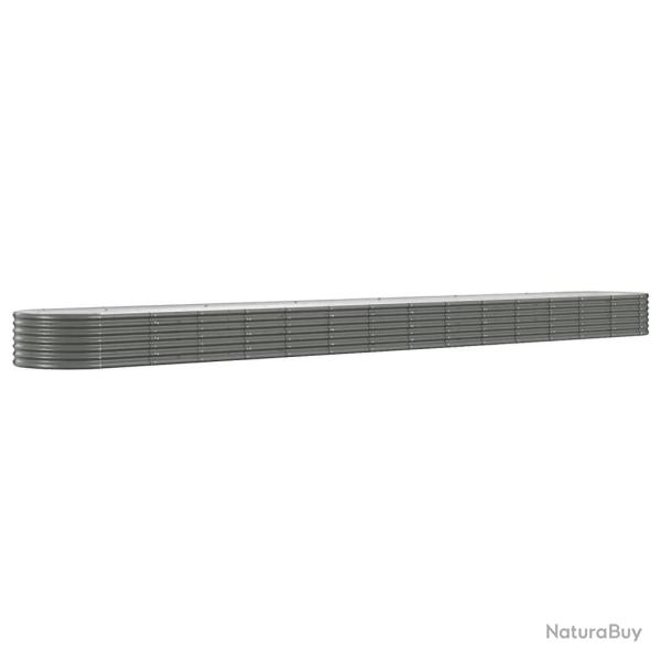Jardini�re bac lit sur�lev� plantes fleurs terrasse jardin de jardin acier enduit de poudre 620 x 8