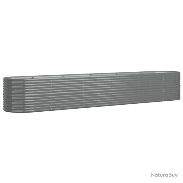 Jardini�re bac lit sur�lev� plantes fleurs terrasse jardin de jardin acier enduit de poudre 440 x 8