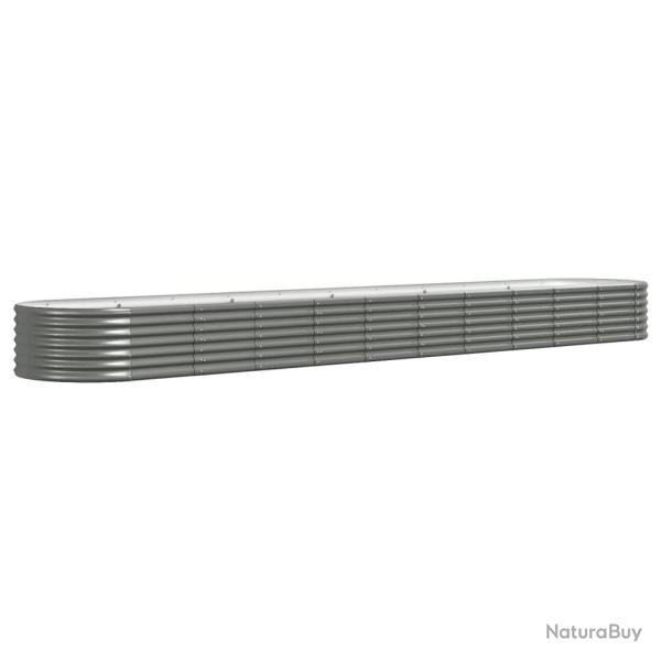 Jardini�re bac lit sur�lev� plantes fleurs terrasse jardin de jardin acier enduit de poudre 440 x 8