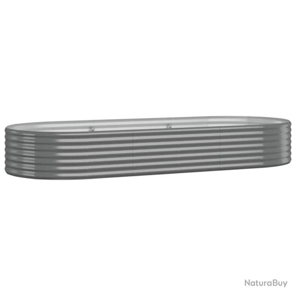 Jardini�re bac lit sur�lev� plantes fleurs terrasse jardin de jardin acier enduit de poudre 249 x 1