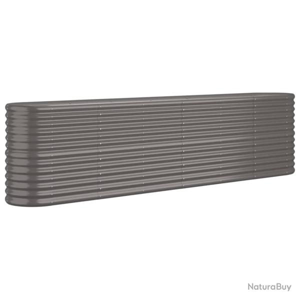 Jardini�re bac lit sur�lev� plantes fleurs terrasse jardin de jardin acier enduit de poudre 260 x 4