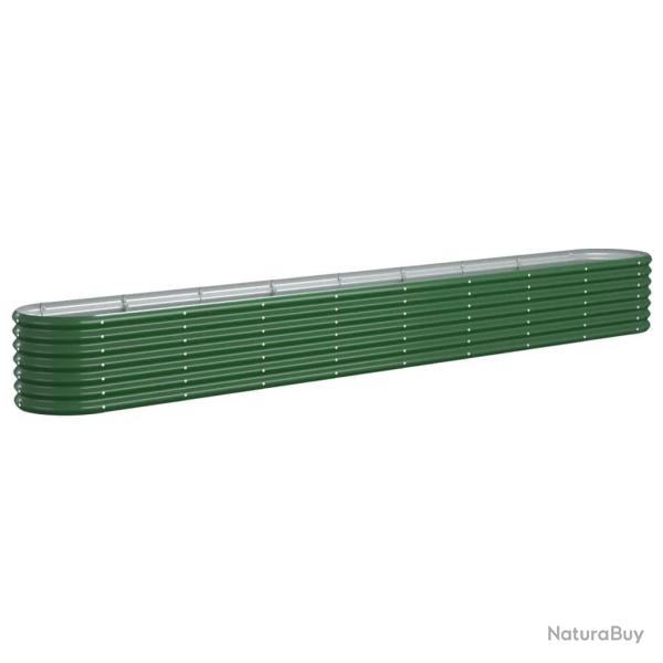 Jardini�re bac lit sur�lev� plantes fleurs terrasse jardin de jardin acier enduit de poudre 332 x 4