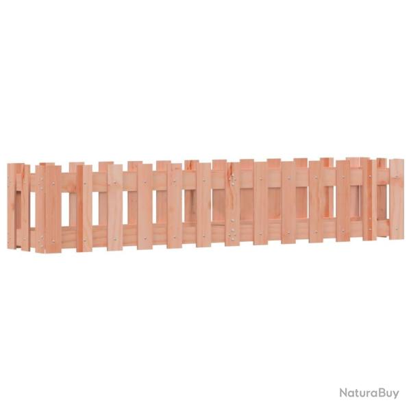 Jardini�re bac lit sur�lev� plantes fleurs terrasse jardin de jardin design de cl�ture bois douglas