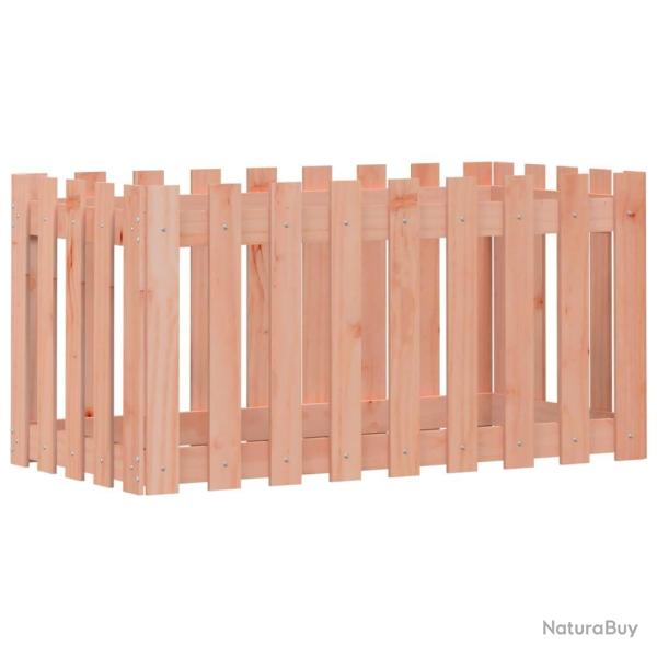 Jardini�re bac lit sur�lev� plantes fleurs terrasse jardin de jardin design de cl�ture bois douglas