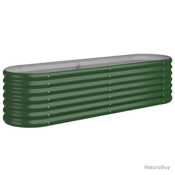 Jardini�re bac lit sur�lev� plantes fleurs terrasse jardin de jardin acier enduit de poudre 152 x 4