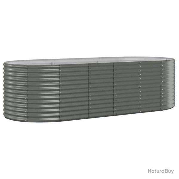 Jardini�re bac lit sur�lev� plantes fleurs terrasse jardin de jardin acier enduit de poudre 249 x 1