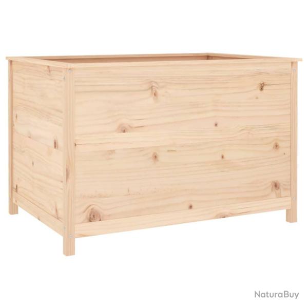 Jardini�re bac lit sur�lev� plantes fleurs terrasse jardin de jardin 119,5 x 82,5 x 78 cm bois de p