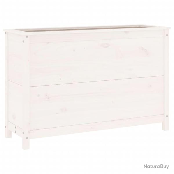 Jardini�re bac lit sur�lev� plantes fleurs terrasse jardin de jardin 119,5 x 40 x 78 cm bois de pin