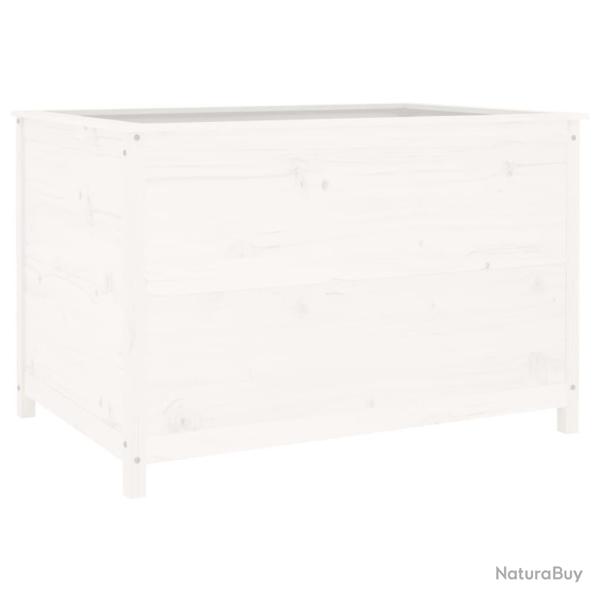 Jardini�re bac lit sur�lev� plantes fleurs terrasse jardin de jardin 119,5 x 82,5 x 78cm bois de pi