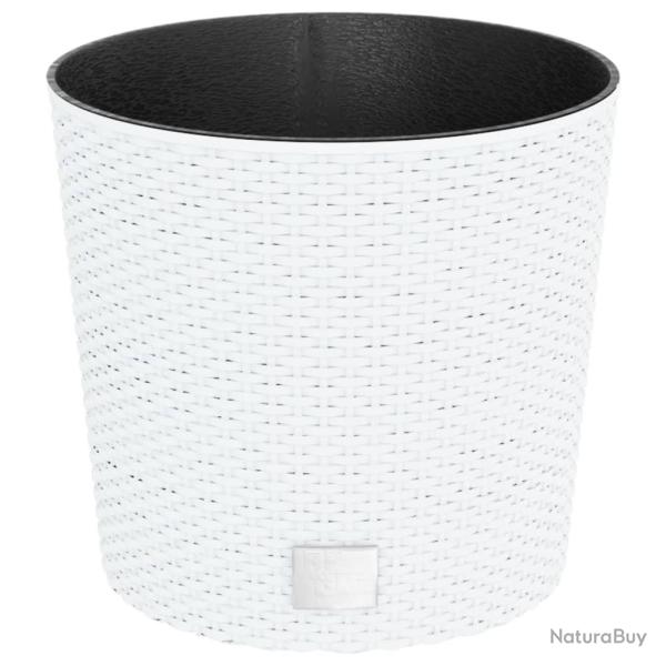 Jardini�re bac lit sur�lev� plantes fleurs terrasse jardin et int�rieur amovible 15 /15,3 L rotin P