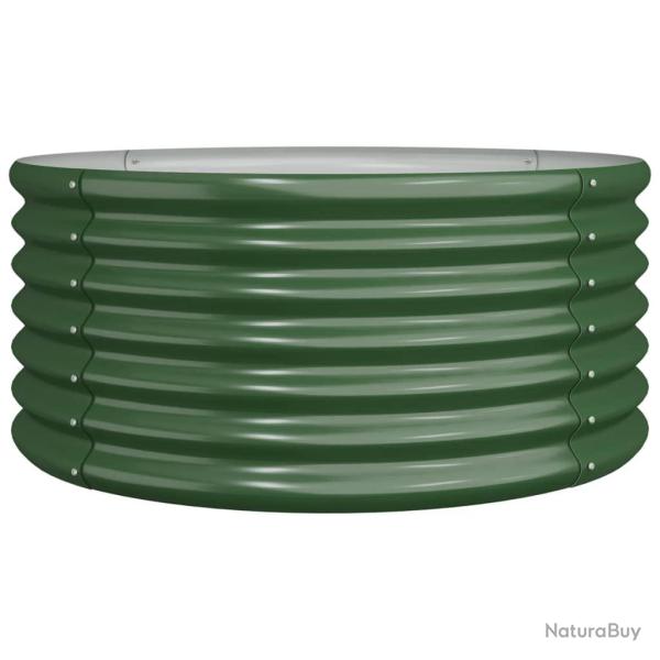 Jardini�re bac lit sur�lev� plantes fleurs terrasse jardin de jardin acier enduit de poudre 80 x 80