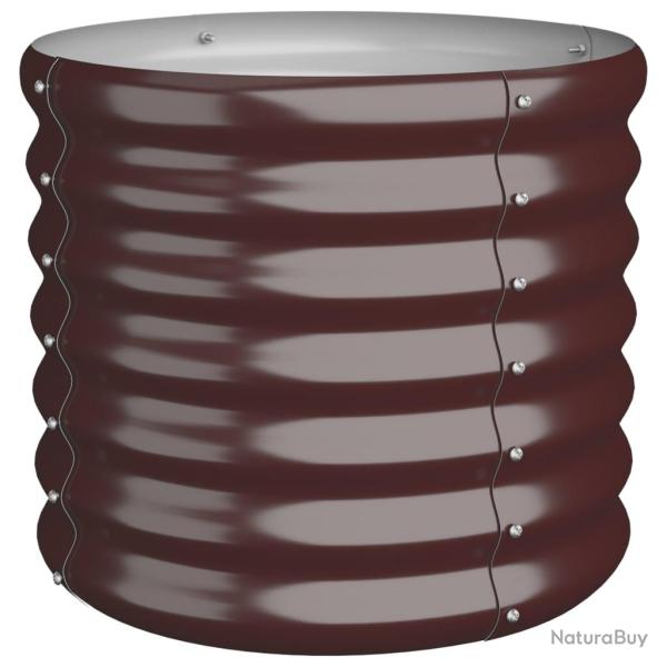 Jardini�re bac lit sur�lev� plantes fleurs terrasse jardin de jardin acier enduit de poudre 40 x 40