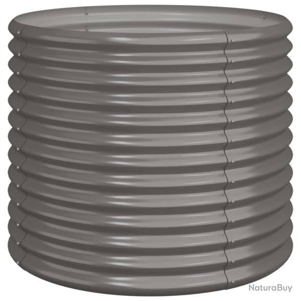 Jardini�re bac lit sur�lev� plantes fleurs terrasse jardin de jardin acier enduit de poudre 80 x 80