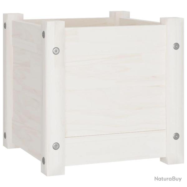 Jardini�re bac lit sur�lev� plantes fleurs terrasse jardin d'ext�rieur 31 x 31 x 31 cm bois de pin