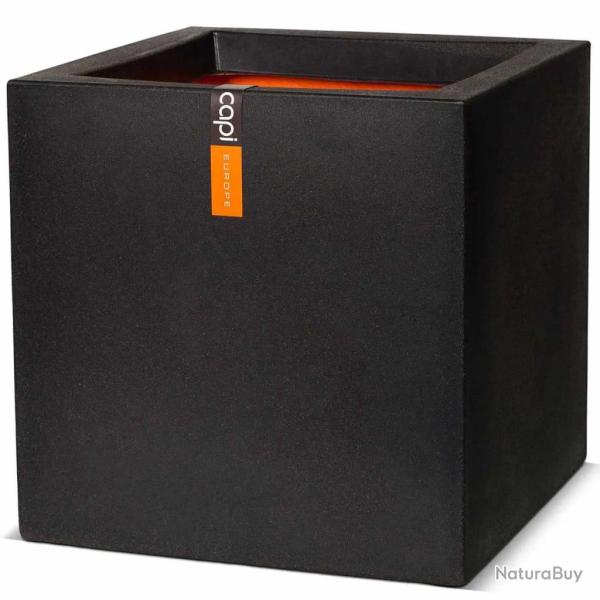 Jardini�re bac lit sur�lev� plantes fleurs terrasse jardin Urban Smooth carr� 40 x 40 x 40 cm KBL90