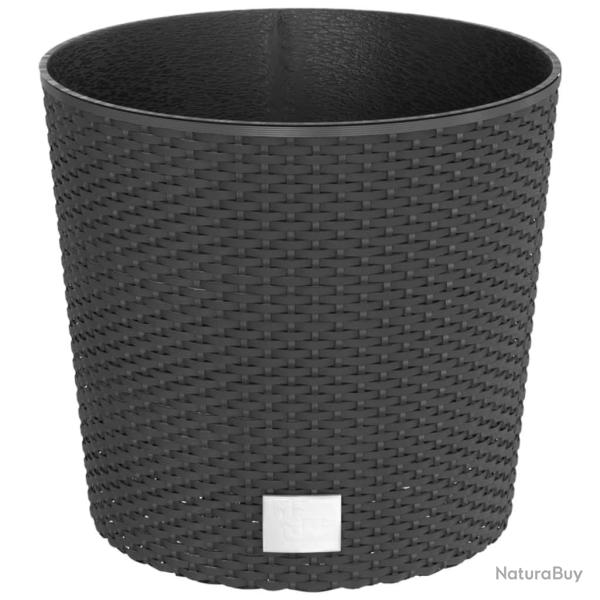 Jardini�re bac lit sur�lev� plantes fleurs terrasse jardin et int�rieur amovible 15 /15,3 L rotin P