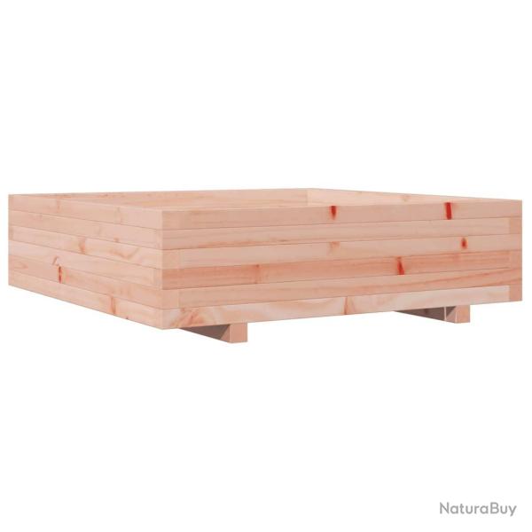 Jardini�re bac lit sur�lev� plantes fleurs terrasse jardin 90 x 90 x 26,5 cm bois massif douglas ma