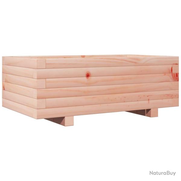 Jardini�re bac lit sur�lev� plantes fleurs terrasse jardin 70 x 40 x 26,5 cm bois massif douglas ma