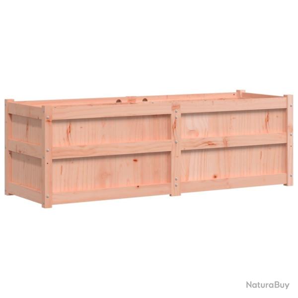 Jardini�re bac lit sur�lev� plantes fleurs terrasse jardin 150 x 50 x 50 cm bois massif douglas mar