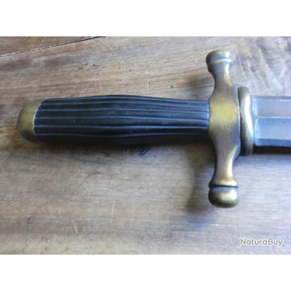 dague ancienne chasse veinerie 19 eme  a d�finir