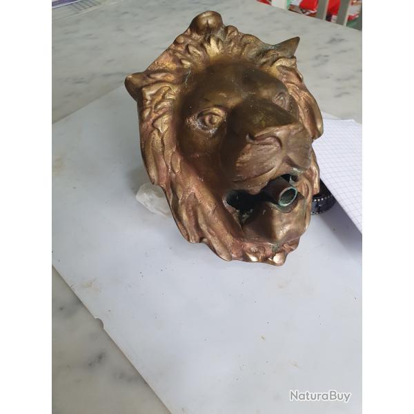 Fontaine tete de lion