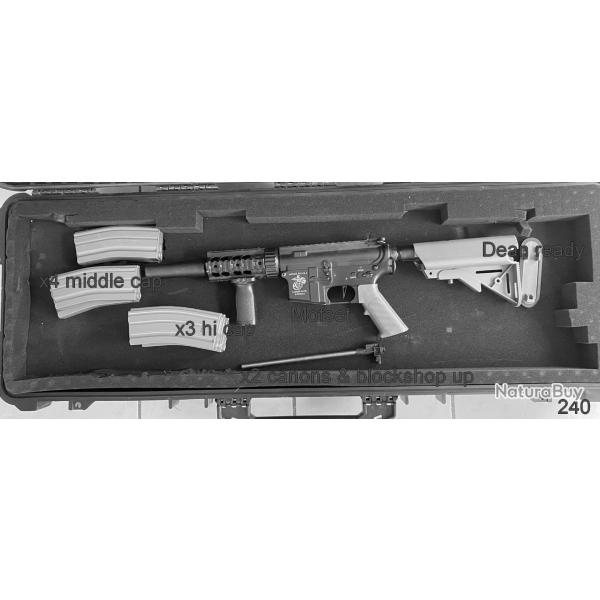 M4 cqb ris silencieux mofset dean ready airsoft