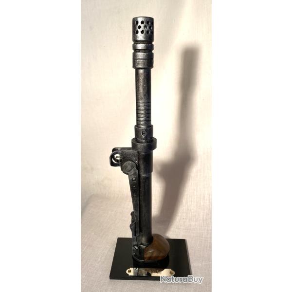 SUPPORT PRESENTOIR POUR BAIONNETTE Mas 49/56 AVEC PLAQUE GRAVEE