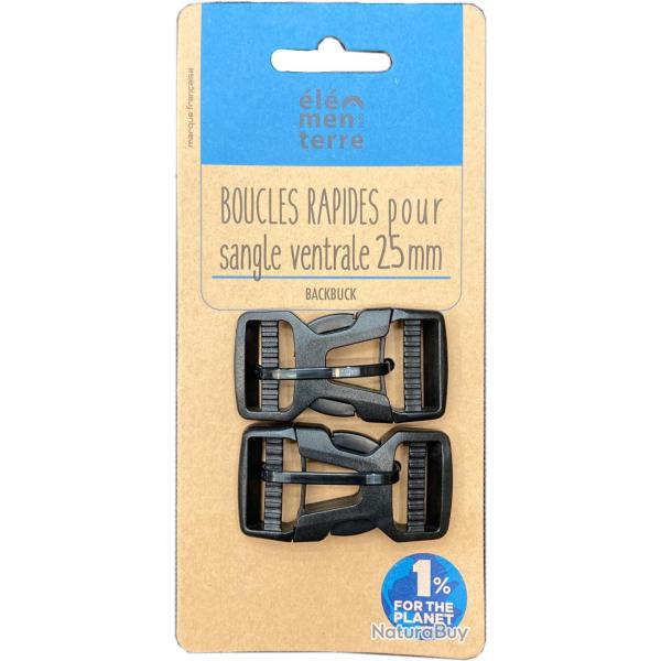 Boucles Sangles Sac � Dos - Elementerre "Backbuck 25"