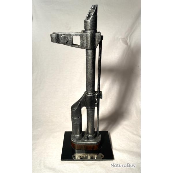 SUPPORT PRESENTOIR POUR BAIONNETTE Kalashnikov AK 47 AIMS AVEC PLAQUE GRAVEE