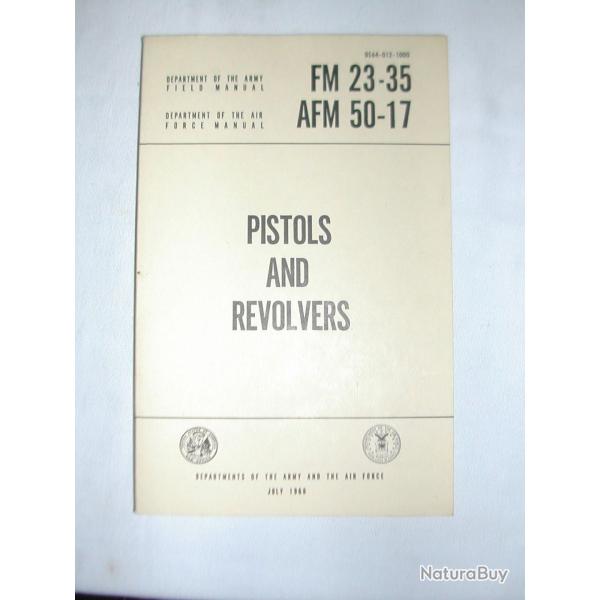 Pistols and revolvers Manuel arm�e Am�ricaine
