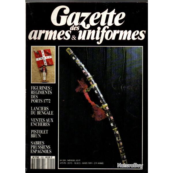 gazette des armes et uniformes 209 �l�phants de guerre, r�volver warnant, lanciers du bengale et sil