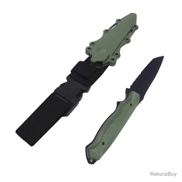 Couteau d'entranement factice Ranger FX-1 - Vert arme