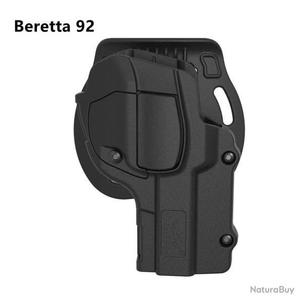 �tui universel pistolet Glock 17, 19 OMITAC - Beretta 92 92fs