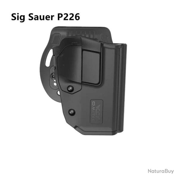�tui universel pistolet Glock 17, 19 OMITAC - Sig Sauer P226