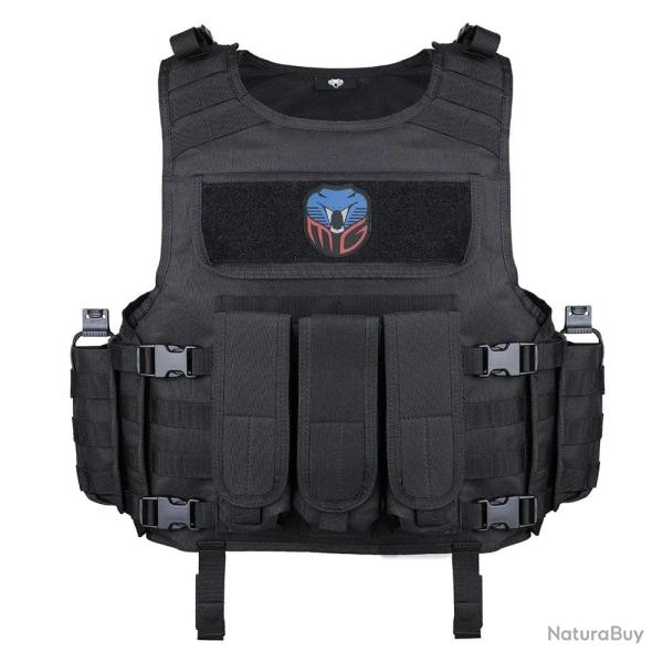 Gilet tactique porte-plaques MG FLASH FORCE - Unique