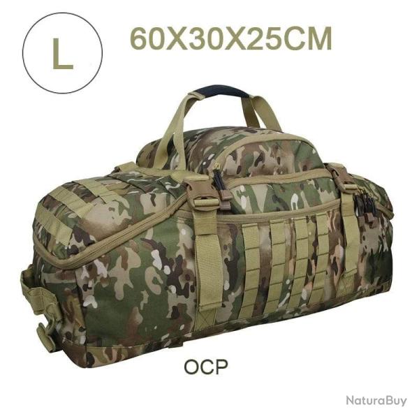 Sac militaire �tanche LQARMY 40L/80L Velcro - L (multicam)