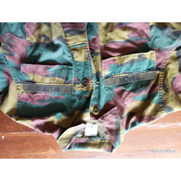 Chemise camouflage belge