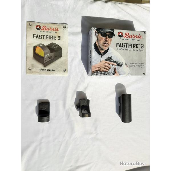point rouge Burris fastfire 3