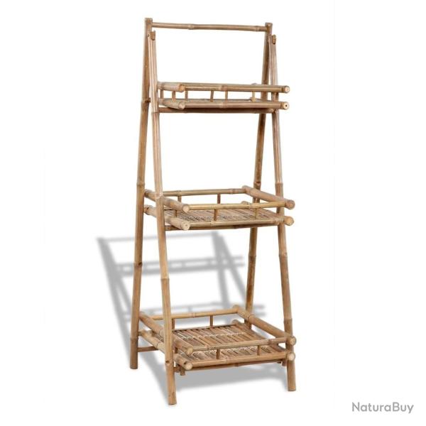 �tag�re � plantes pliable 3 niveaux Bambou