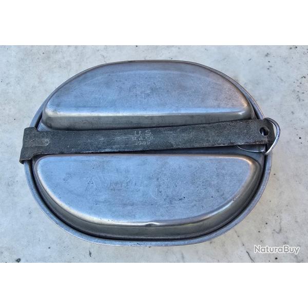 Gamelle US WW2 originale 1945 en trs bon tat