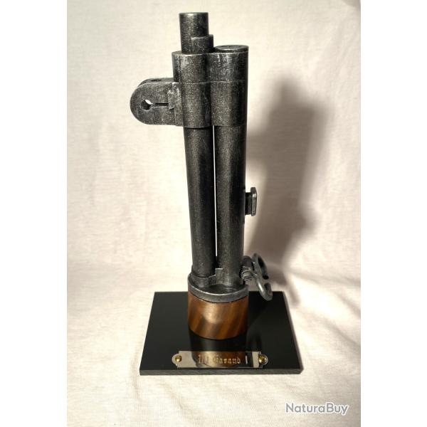 SUPPORT PRESENTOIR POUR M1 Garand  AVEC PLAQUE GRAVEE