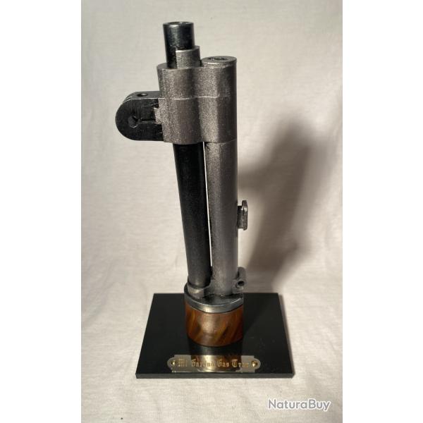 SUPPORT PRESENTOIR POUR M1 Garand Gas Trap AVEC PLAQUE GRAVEE
