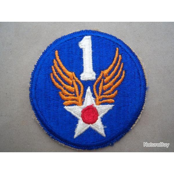 Insigne  1�re Air Force  USSAF 2 GM 100% originale  Patch USA  x