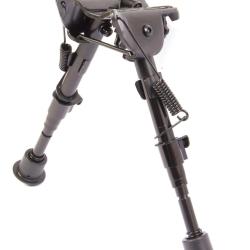 Bipied t&ecirc;te articul&eacute;e ou fixe 5 positions 15-22 cm - T&ecirc;te fixe