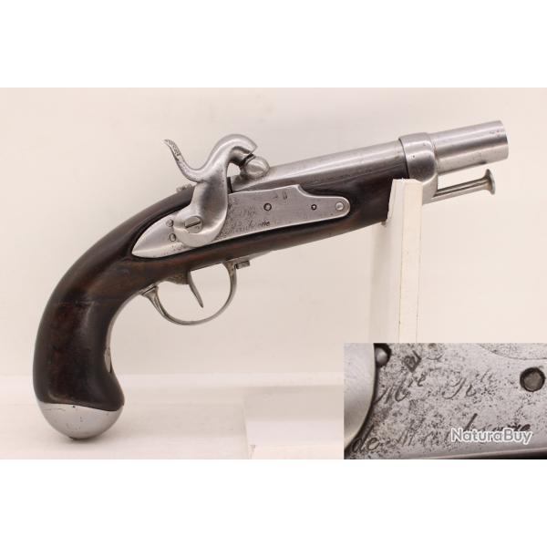 Authentique Pistolet de mar�chauss�e/gendarmerie mdl 1822T  Manuf. Royale de Maubeuge