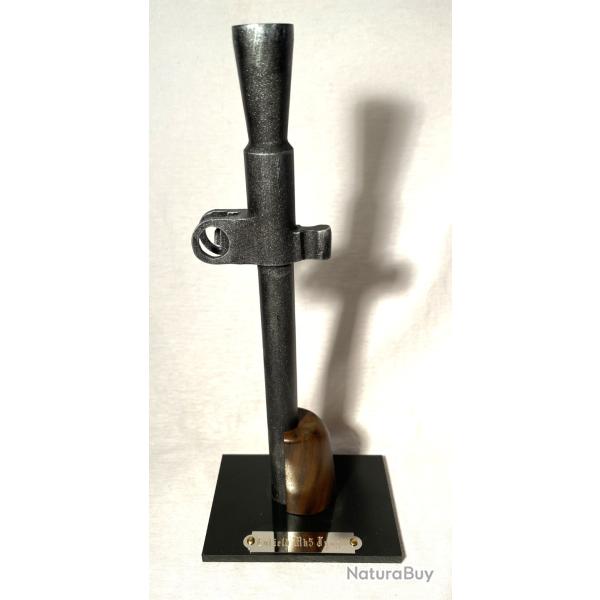 SUPPORT PRESENTOIR POUR BAIONNETTE Enfield Mk5 Jungle  AVEC PLAQUE GRAVEE