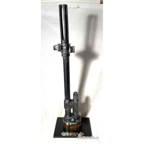 SUPPORT PRESENTOIR POUR BAIONNETTE Springfield M14  AVEC PLAQUE GRAVEE