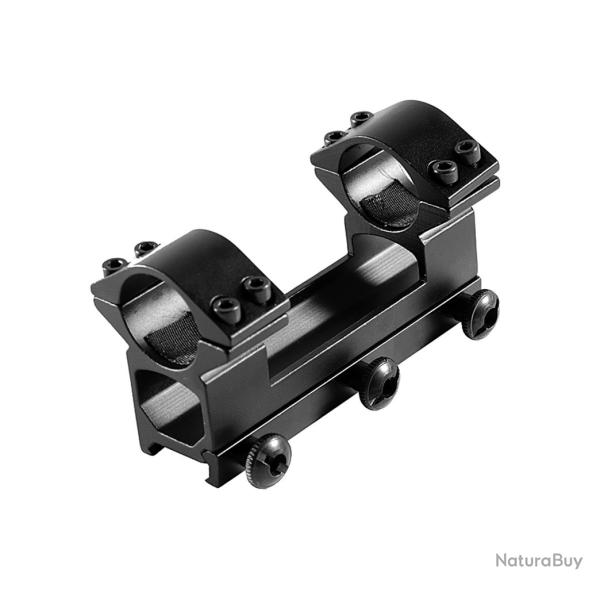Montage monobloc pour lunette de vise colliers 25.4 mm - Picatinny