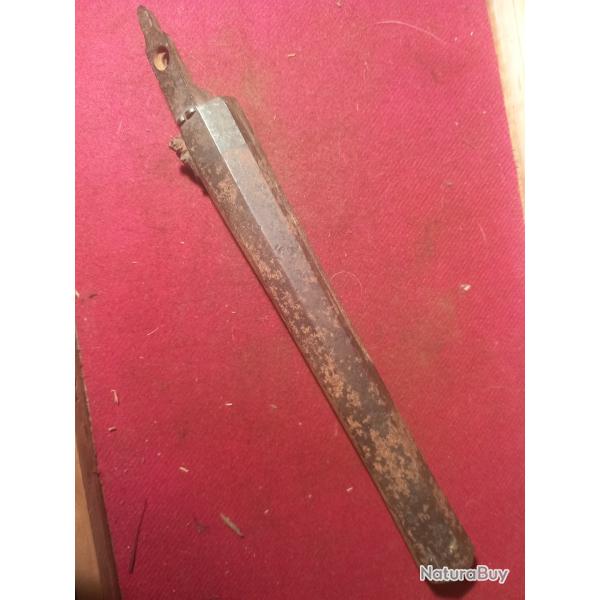 petit canon de pistolet � percussion cal 14.5 mm