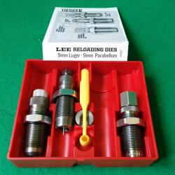 LEE RELOADING DIES - OUTILS DE RECHARGEMENT - 3 OUTILS - 9mm LUGER / 9MM PARABELLUM